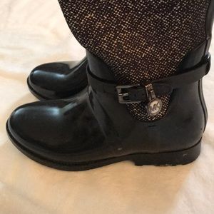Classy Michael Kors Tall Rain Boots
